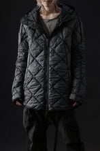 画像をギャラリービューアに読み込む, masnada QUILTED HOOD JACKET / OVER STUFFED PAPER NYLON (LEGION)