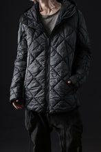 画像をギャラリービューアに読み込む, masnada QUILTED HOOD JACKET / OVER STUFFED PAPER NYLON (LEGION)