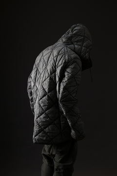 画像をギャラリービューアに読み込む, masnada QUILTED HOOD JACKET / OVER STUFFED PAPER NYLON (LEGION)