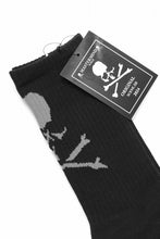 画像をギャラリービューアに読み込む, MASTERMIND WORLD REGULAR SOCKS / SKULL LOGO (BLACK)