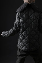 画像をギャラリービューアに読み込む, masnada QUILTED HOOD JACKET / OVER STUFFED PAPER NYLON (LEGION)