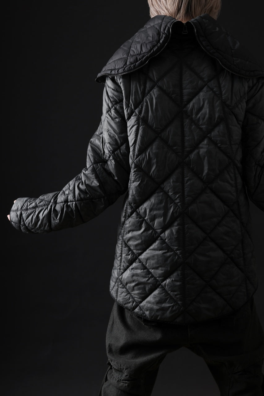 画像をギャラリービューアに読み込む, masnada QUILTED HOOD JACKET / OVER STUFFED PAPER NYLON (LEGION)