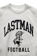 画像をギャラリービューアに読み込む, LASTMAN PRINTED CREW NECK -FC LM- (OATMEAL)