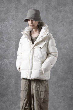 画像をギャラリービューアに読み込む, Ten c SURVIVAL DOWN JACKET / GARMENT DYED (WHITE)