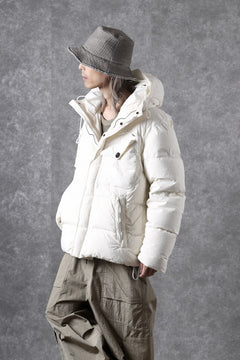 画像をギャラリービューアに読み込む, Ten c SURVIVAL DOWN JACKET / GARMENT DYED (WHITE)