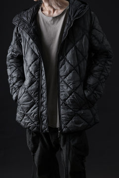 画像をギャラリービューアに読み込む, masnada QUILTED HOOD JACKET / OVER STUFFED PAPER NYLON (LEGION)