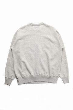画像をギャラリービューアに読み込む, LASTMAN PRINTED CREW NECK -FC LM- (OATMEAL)