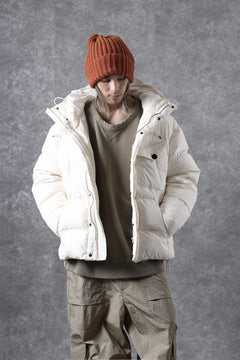 画像をギャラリービューアに読み込む, Ten c SURVIVAL DOWN JACKET / GARMENT DYED (WHITE)