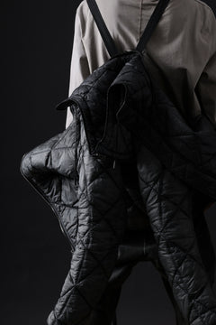 画像をギャラリービューアに読み込む, masnada QUILTED HOOD JACKET / OVER STUFFED PAPER NYLON (LEGION)