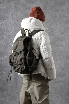 Load image into Gallery viewer, Ten c BACK PACK / OBJECT DYED (DARK OLIVE)