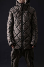 画像をギャラリービューアに読み込む, masnada QUILTED HOOD JACKET / OVER STUFFED PAPER NYLON (DUST)