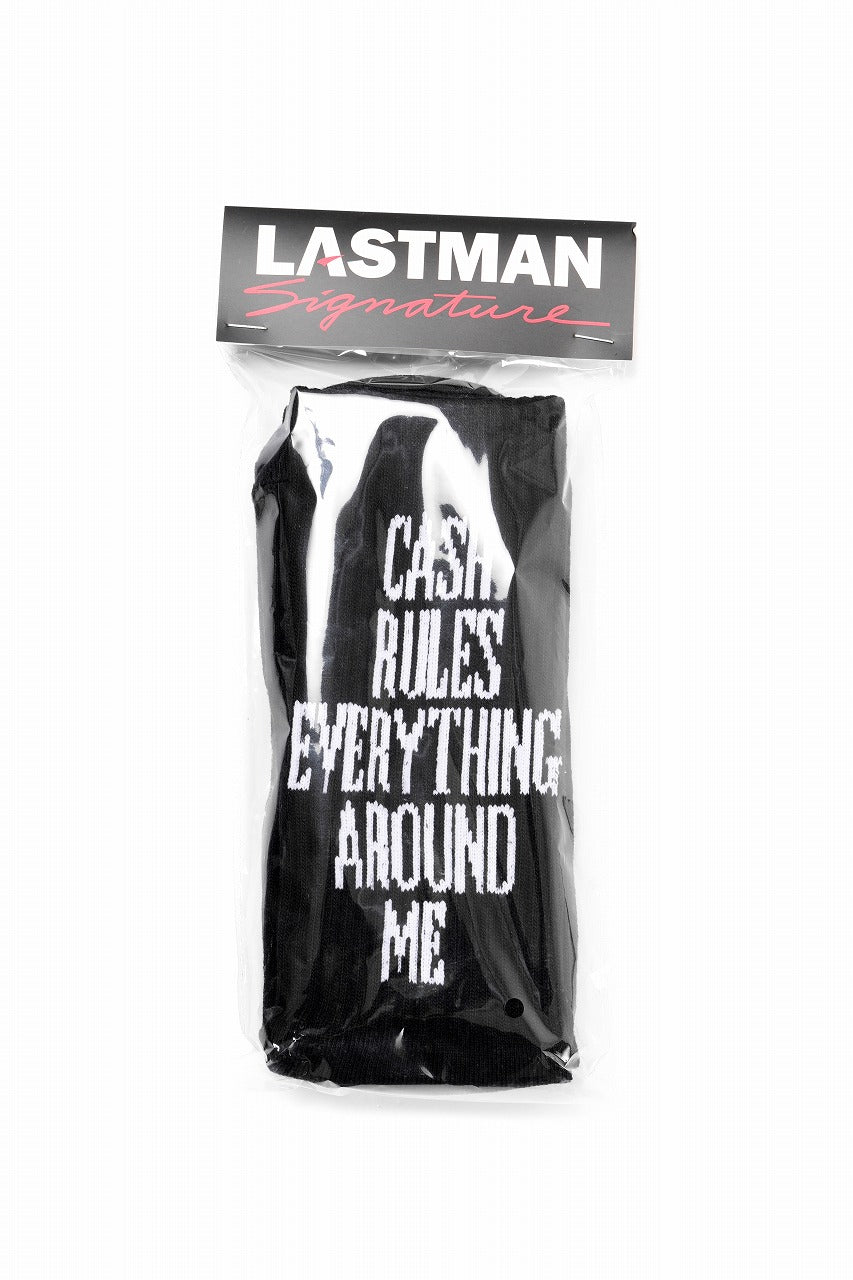 画像をギャラリービューアに読み込む, LASTMAN LOGO SOX -C.R.E.A.M- (BLACK)