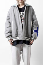 画像をギャラリービューアに読み込む, FACETASM HOODED STADIUM JACKET (GRAY)