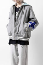 画像をギャラリービューアに読み込む, FACETASM HOODED STADIUM JACKET (GRAY)