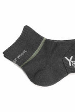 画像をギャラリービューアに読み込む, Y's for men ANKLE PILE SOCKS (CHARCOAL)