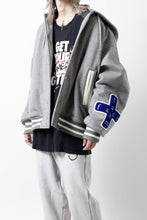画像をギャラリービューアに読み込む, FACETASM HOODED STADIUM JACKET (GRAY)