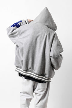 画像をギャラリービューアに読み込む, FACETASM HOODED STADIUM JACKET (GRAY)