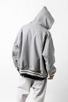 画像をギャラリービューアに読み込む, FACETASM HOODED STADIUM JACKET (GRAY)