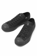 画像をギャラリービューアに読み込む, Y's for men LOW TOP SNEAKER / COTTON CANVAS (BLACK)