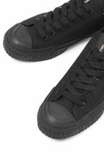 画像をギャラリービューアに読み込む, Y's for men LOW TOP SNEAKER / COTTON CANVAS (BLACK)