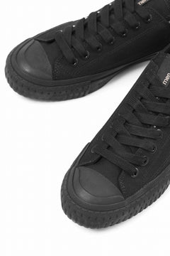 画像をギャラリービューアに読み込む, Y's for men LOW TOP SNEAKER / COTTON CANVAS (BLACK)