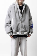 画像をギャラリービューアに読み込む, FACETASM HOODED STADIUM JACKET (GRAY)