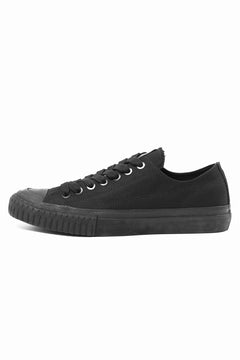 画像をギャラリービューアに読み込む, Y's for men LOW TOP SNEAKER / COTTON CANVAS (BLACK)