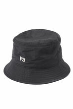 画像をギャラリービューアに読み込む, Y-3 Yohji Yamamoto THREE STRIPES BUCKET HAT (BLACK)