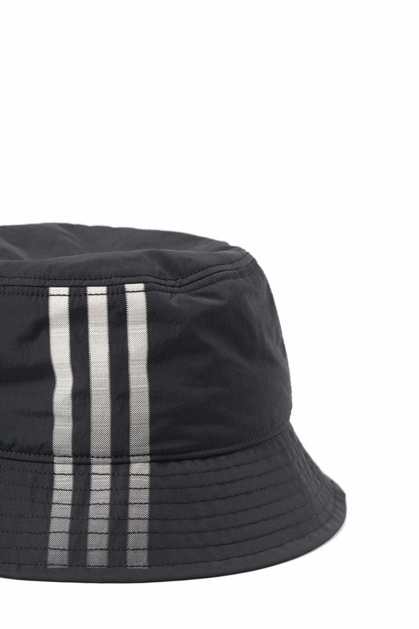 画像をギャラリービューアに読み込む, Y-3 Yohji Yamamoto THREE STRIPES BUCKET HAT (BLACK)