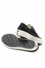 画像をギャラリービューアに読み込む, Y's for men LOW TOP SNEAKER / COTTON CANVAS (BLACK x WHITE)