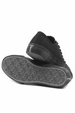 画像をギャラリービューアに読み込む, Y's for men LOW TOP SNEAKER / COTTON CANVAS (BLACK)
