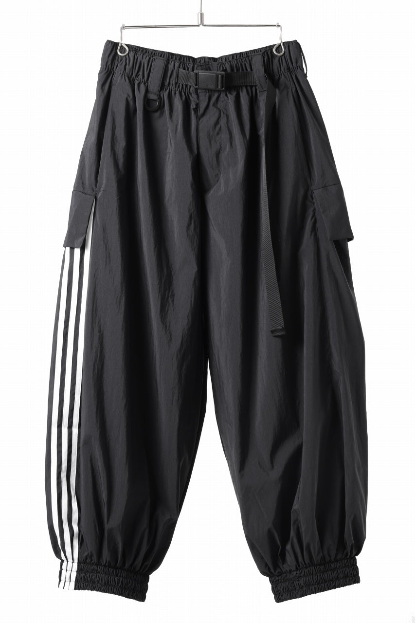 画像をギャラリービューアに読み込む, Y-3 Yohji Yamamoto THREE STRIPES NYLON PANTS (BLACK)