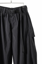 画像をギャラリービューアに読み込む, Y-3 Yohji Yamamoto THREE STRIPES NYLON PANTS (BLACK)