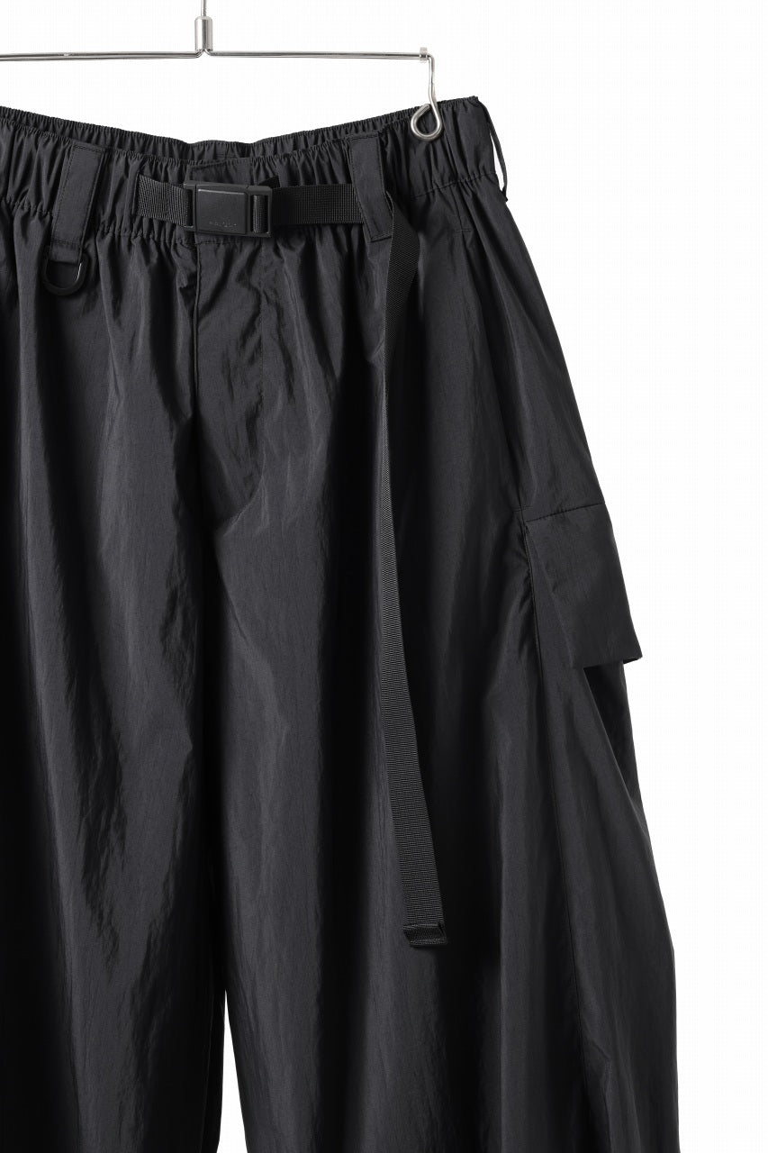 画像をギャラリービューアに読み込む, Y-3 Yohji Yamamoto THREE STRIPES NYLON PANTS (BLACK)
