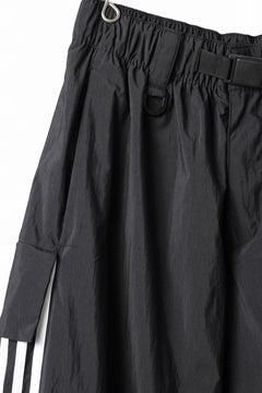画像をギャラリービューアに読み込む, Y-3 Yohji Yamamoto THREE STRIPES NYLON PANTS (BLACK)