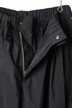 画像をギャラリービューアに読み込む, Y-3 Yohji Yamamoto THREE STRIPES NYLON PANTS (BLACK)