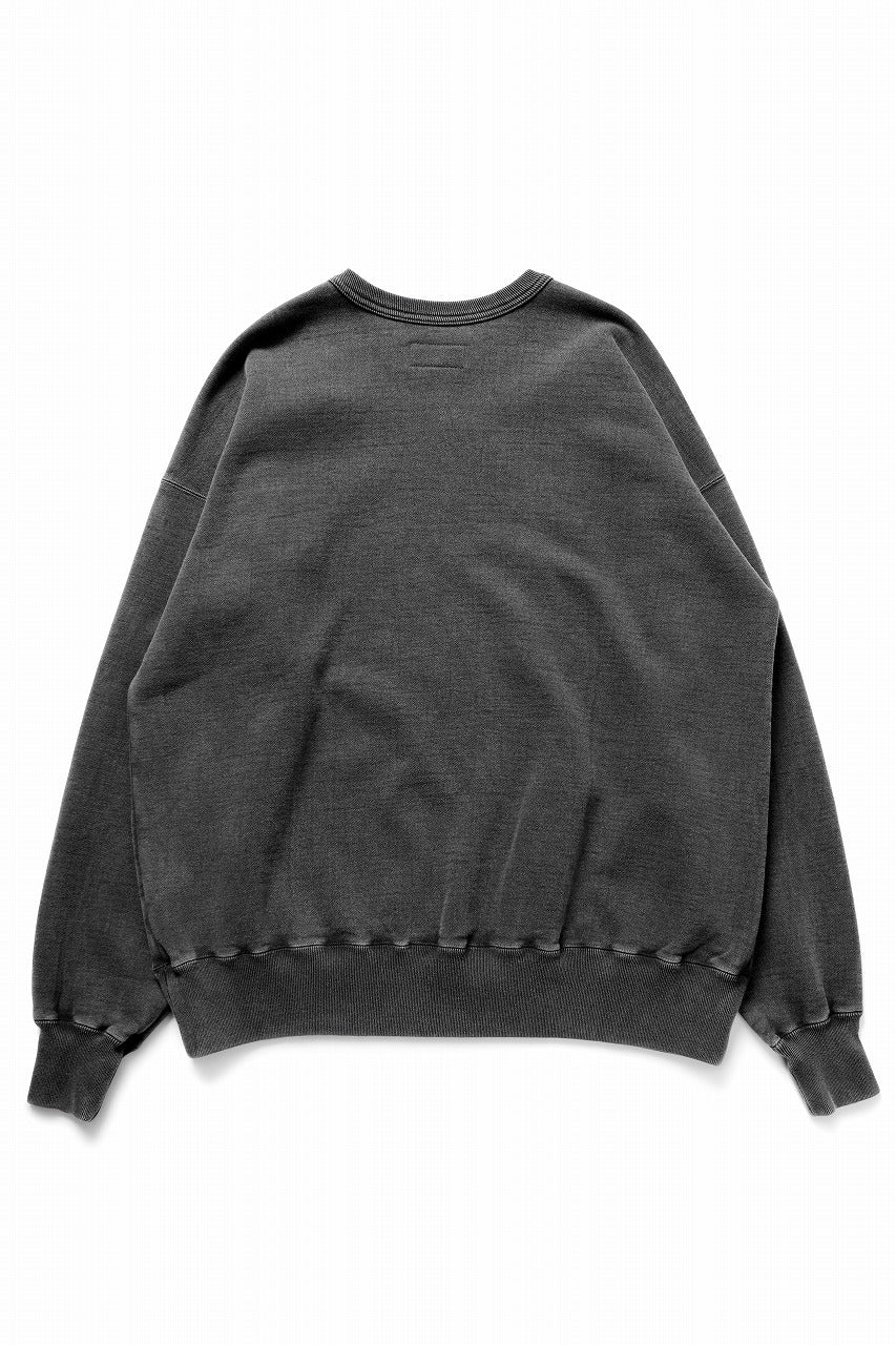 画像をギャラリービューアに読み込む, LASTMAN PRINTED CREW NECK -NFL- (BLACK)