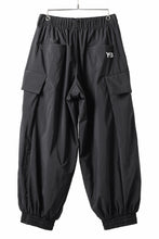 画像をギャラリービューアに読み込む, Y-3 Yohji Yamamoto THREE STRIPES NYLON PANTS (BLACK)