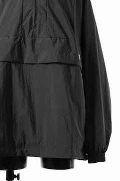 画像をギャラリービューアに読み込む, Y-3 Yohji Yamamoto THREE STRIPES NYLON HALF ZIP BLOUSON (BLACK)