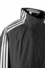 画像をギャラリービューアに読み込む, Y-3 Yohji Yamamoto THREE STRIPES NYLON HALF ZIP BLOUSON (BLACK)