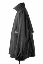 画像をギャラリービューアに読み込む, Y-3 Yohji Yamamoto THREE STRIPES NYLON HALF ZIP BLOUSON (BLACK)