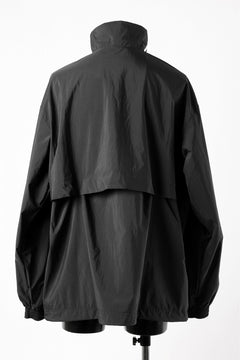 画像をギャラリービューアに読み込む, Y-3 Yohji Yamamoto THREE STRIPES NYLON HALF ZIP BLOUSON (BLACK)