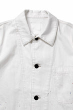 Load image into Gallery viewer, sus-sous cover-all / 10oz DENIM (WHITE)