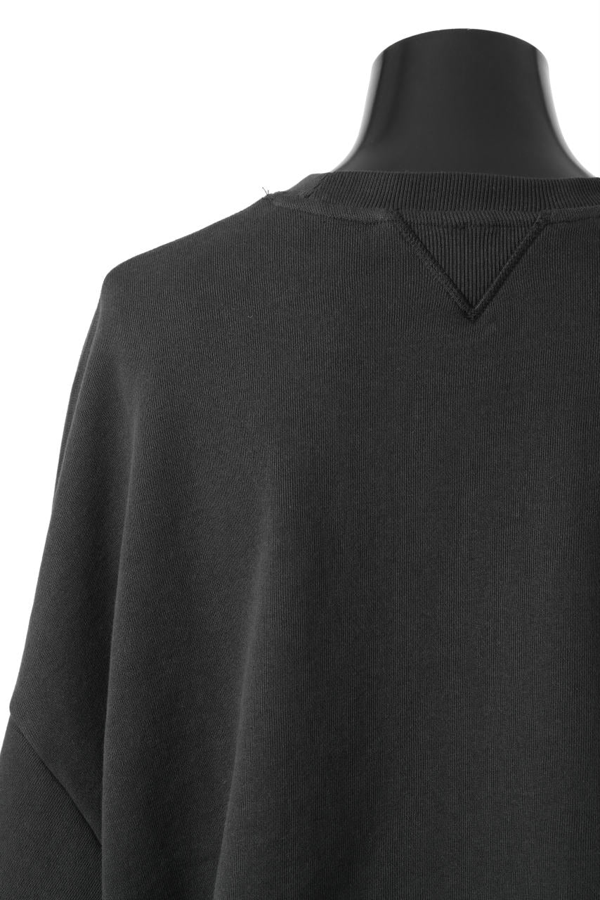 画像をギャラリービューアに読み込む, entire studios BOX CREW SWEAT PULLOVER (SOOT)