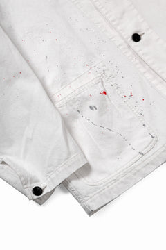 Load image into Gallery viewer, sus-sous cover-all / 10oz DENIM (WHITE)