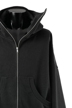 画像をギャラリービューアに読み込む, entire studios FULL ZIP SWEAT PARKA (SOOT)