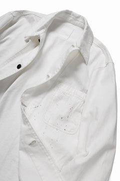 Load image into Gallery viewer, sus-sous cover-all / 10oz DENIM (WHITE)