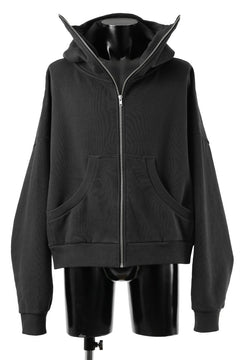 画像をギャラリービューアに読み込む, entire studios FULL ZIP SWEAT PARKA (SOOT)