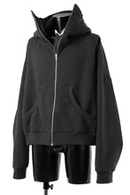 画像をギャラリービューアに読み込む, entire studios FULL ZIP SWEAT PARKA (SOOT)