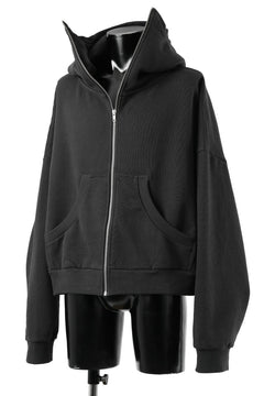 画像をギャラリービューアに読み込む, entire studios FULL ZIP SWEAT PARKA (SOOT)